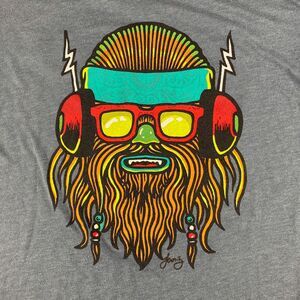 Sweetwater 420 Fest Graphic T Shirt Adult Large Blue Bella Canvas Festival Tee